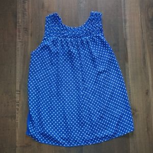 4/$15 ELLE Blue Sleeveless Top M